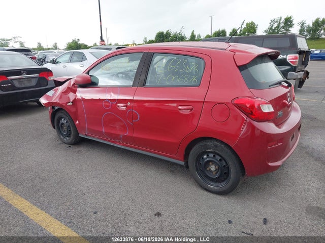 2018 Mitsubishi Mirage Es მანქანა იყიდება აუქციონზე, vin: ML32A3HJ2JH006876, აუქციონის ნომერი: 12633876