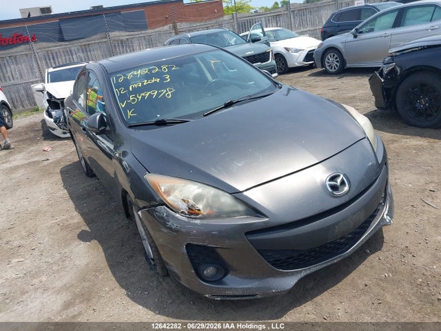 12642282 :رقم المزاد ، JM1BL1W50C1549978 vin ، 2012 Mazda Mazda3 مزاد بيع