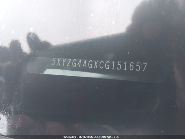 Aukcja sprzedaży 2012 Hyundai Santa Fe Gls, vin: 5XYZG4AGXCG151657, numer aukcji: 12642300