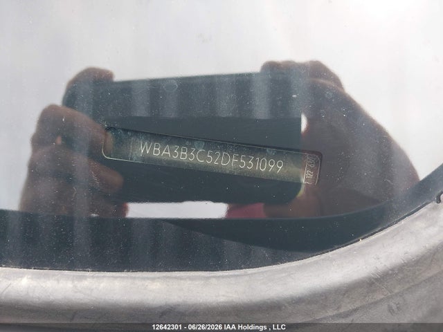Продаж на аукціоні авто 2013 Bmw 3 Series, vin: WBA3B3C52DF531099, номер лоту: 12642301