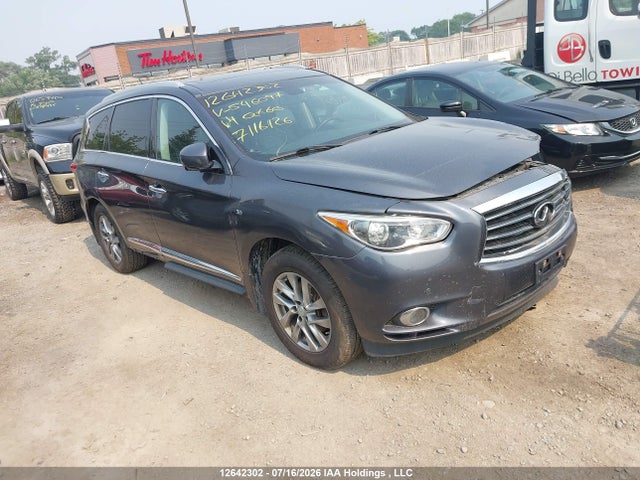 Auction sale of the 2014 Infiniti Qx60, vin: 5N1AL0MM4EC546097, lot number: 12642302