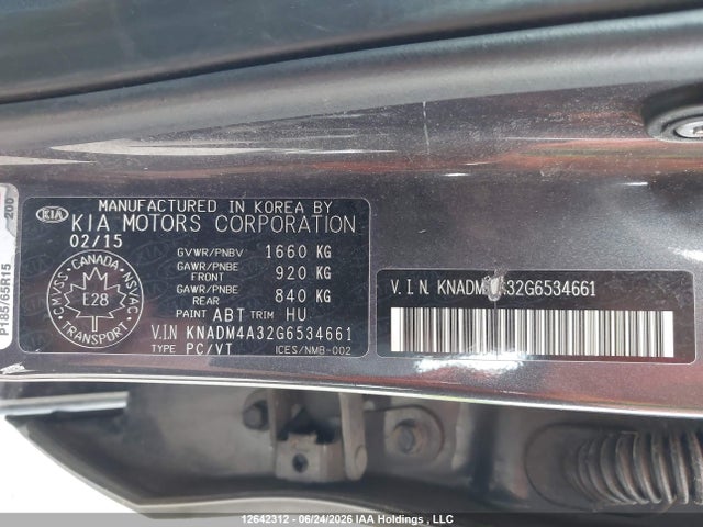 KIA Rio 2016 KNADM4A32G6534661 Image 9