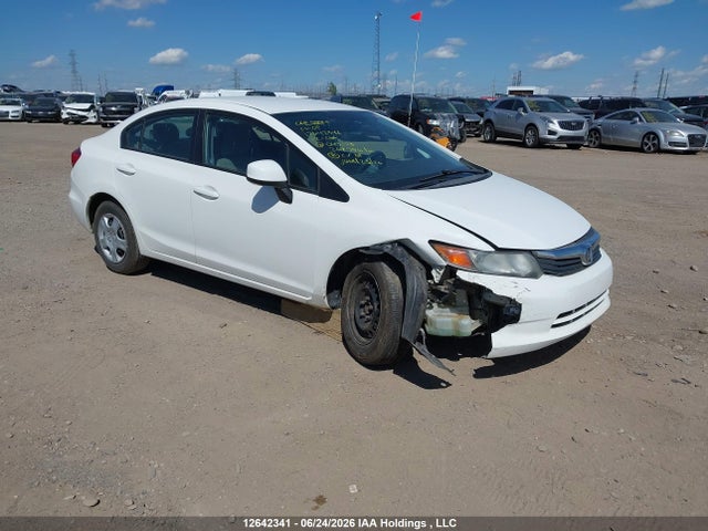 2012 Honda Civic Lx მანქანა იყიდება აუქციონზე, vin: 2HGFB2F42CH043153, აუქციონის ნომერი: 12642341