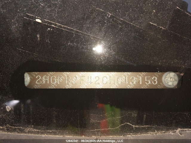 Продаж на аукціоні авто 2012 Honda Civic Lx, vin: 2HGFB2F42CH043153, номер лоту: 12642341