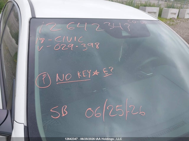 Продажа на аукционе авто 2018 Honda Civic Se, vin: 2HGFC2F61JH029398, номер лота: 12642347
