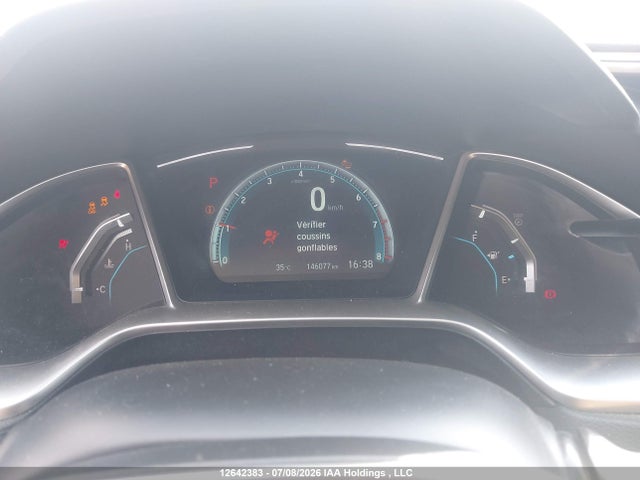 12642383 :رقم المزاد ، 2HGFC2F83HH003347 vin ، 2017 Honda Civic Ex مزاد بيع