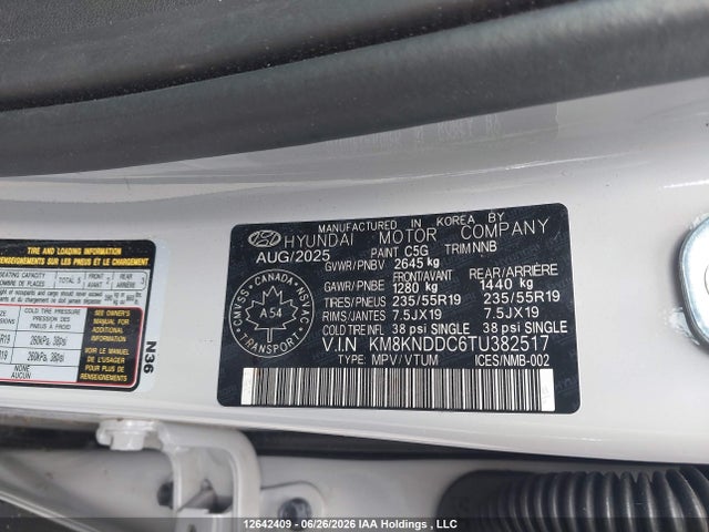 Hyundai Ioniq 5 Preferred Long Range Awd 2026 KM8KNDDC6TU382517 Image 9