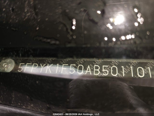 Продаж на аукціоні авто 2010 Honda Ridgeline Ex-l/vp, vin: 5FPYK1F50AB501101, номер лоту: 12642423
