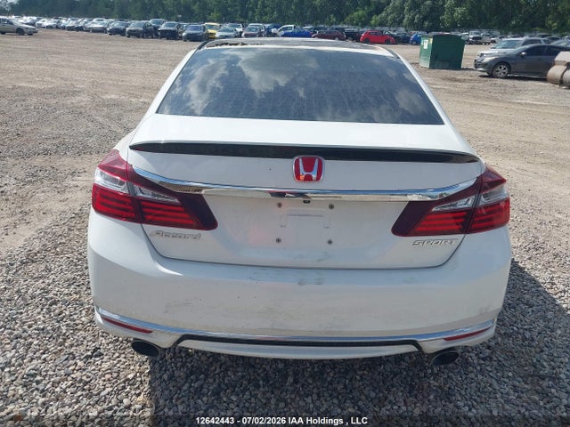12642443 :رقم المزاد ، 1HGCR2F6XGA806007 vin ، 2016 Honda Accord Sport مزاد بيع
