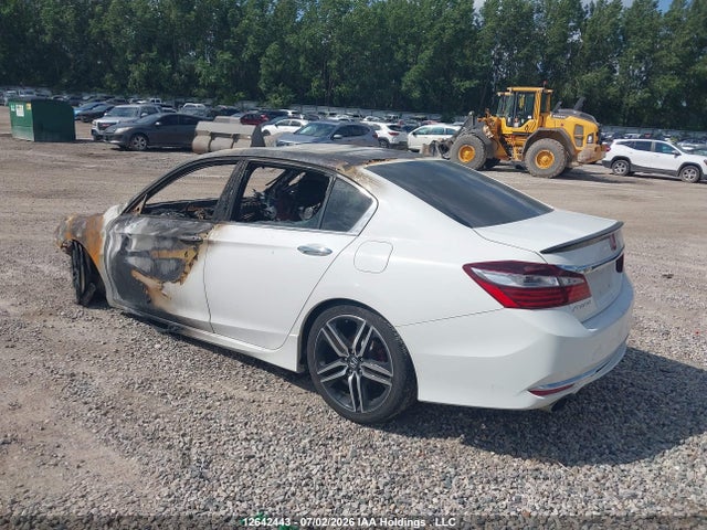 12642443 :رقم المزاد ، 1HGCR2F6XGA806007 vin ، 2016 Honda Accord Sport مزاد بيع