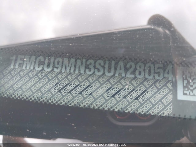 12642461 :رقم المزاد ، 1FMCU9MN3SUA28054 vin ، 2025 Ford Escape St Line مزاد بيع