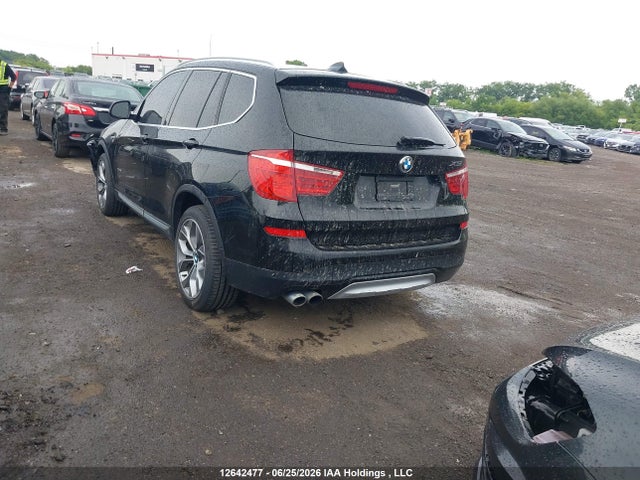 12642477 :رقم المزاد ، 5UXWX9C55F0D61543 vin ، 2015 Bmw X3 Xdrive28i مزاد بيع