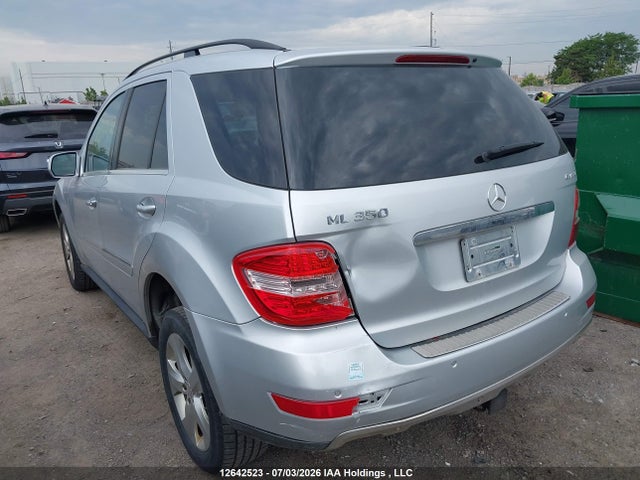 12642523 :رقم المزاد ، 4JGBB8GB6AA593587 vin ، 2010 Mercedes-benz Ml 350 4matic مزاد بيع