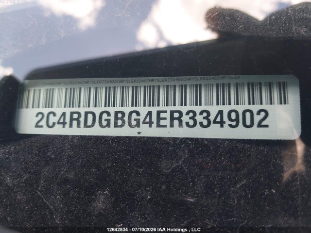 Dodge Grand Caravan Se/sxt 2014 2C4RDGBG4ER334902 Image 19