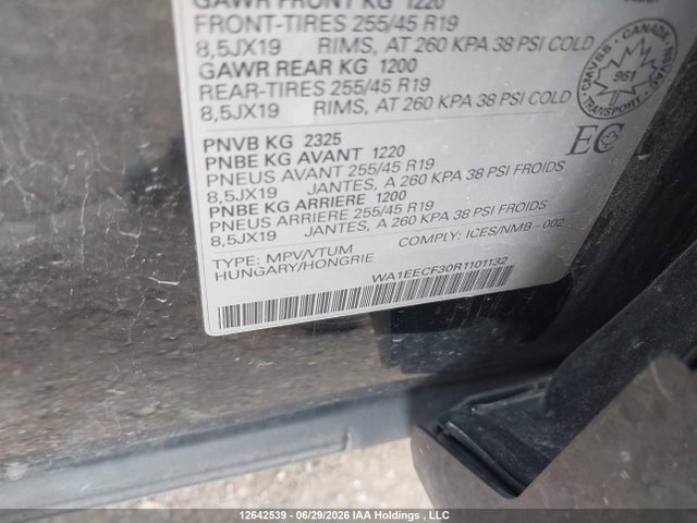 Audi Q3 45 Progressiv 2024 WA1EECF30R1101132 Image 9