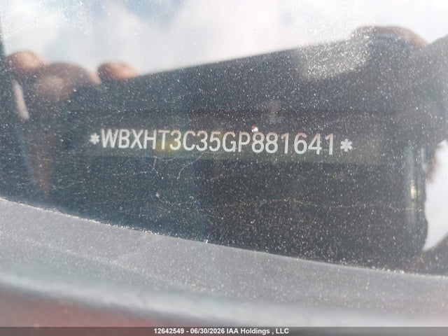 WBXHT3C35GP881641 BMW X1 Xdrive28i