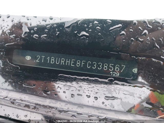 Toyota Corolla S 2015 2T1BURHE8FC338567 Image 18