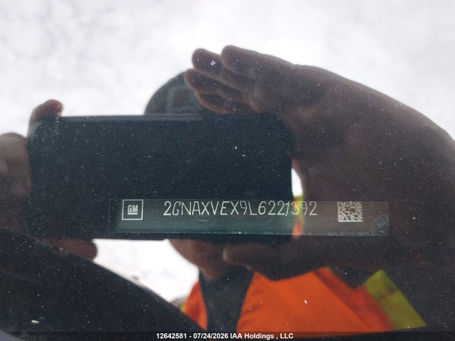 Продаж на аукціоні авто 2020 Chevrolet Equinox Lt, vin: 2GNAXVEX9L6221392, номер лоту: 12642581