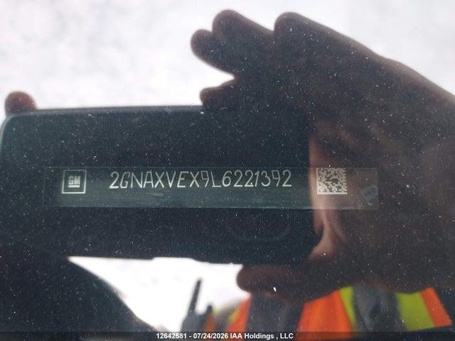 Продаж на аукціоні авто 2020 Chevrolet Equinox Lt, vin: 2GNAXVEX9L6221392, номер лоту: 12642581