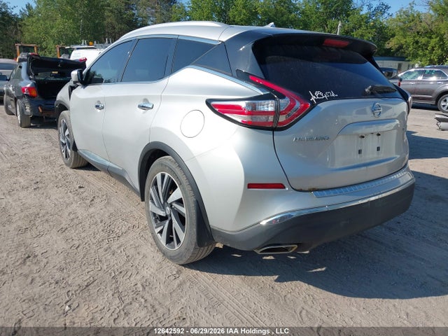 Продаж на аукціоні авто 2015 Nissan Murano Platinum/sl/sv, vin: 5N1AZ2MH3FN267873, номер лоту: 12642592