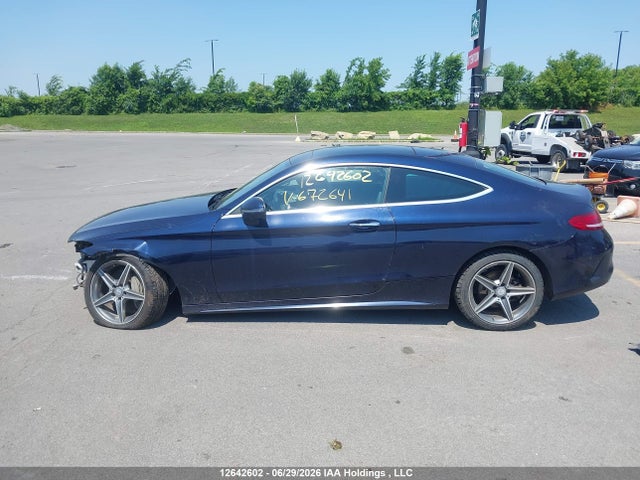 12642602 :رقم المزاد ، WDDWJ4KB7JF672641 vin ، 2018 Mercedes-benz C 300 4matic مزاد بيع