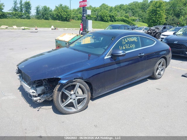 12642602 :رقم المزاد ، WDDWJ4KB7JF672641 vin ، 2018 Mercedes-benz C 300 4matic مزاد بيع