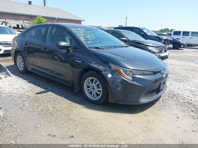 12642604 :رقم المزاد ، JTDBAMDE1MJ033334 vin ، 2021 Toyota Corolla Hybrid Base W/li Battery مزاد بيع