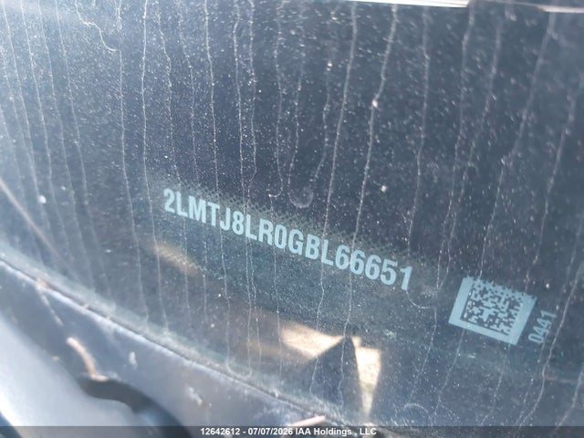 2LMTJ8LR0GBL66651 Lincoln MKX
