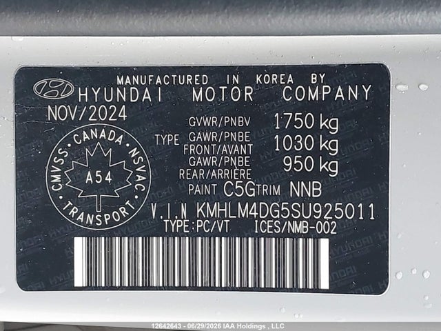 Hyundai Elantra Preferred 2025 KMHLM4DG5SU925011 Image 9
