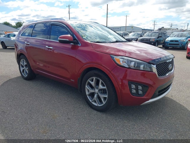 12637936 :رقم المزاد ، 5XYPKDA1XHG253565 vin ، 2017 Kia Sorento 2.0l Sx مزاد بيع