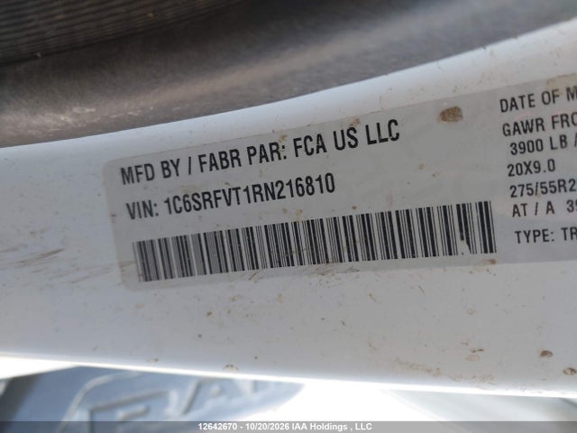 RAM 1500 Sport 2024 1C6SRFVT1RN216810 Image 9