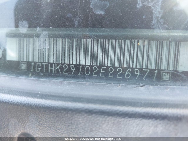 Aukcja sprzedaży 2002 Gmc Sierra K2500 Heavy Duty, vin: 1GTHK29102E226971, numer aukcji: 12642676
