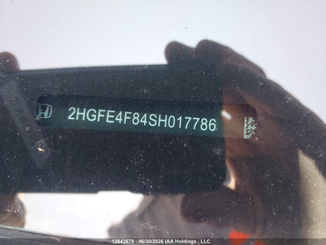 12642679 :رقم المزاد ، 2HGFE4F84SH017786 vin ، 2025 Honda Civic Sport/sport Touring مزاد بيع
