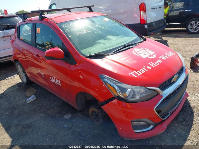 Продаж на аукціоні авто 2019 Chevrolet Spark 1lt Manual, vin: KL8CC6SA4KC720652, номер лоту: 12642687