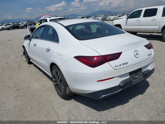 12642697 :رقم المزاد ، W1K5J4HB7SN534544 vin ، 2025 Mercedes-benz Cla 250 4matic مزاد بيع