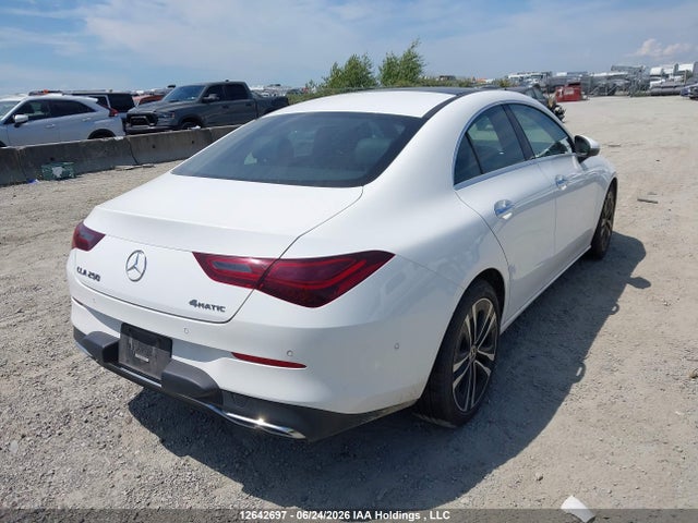12642697 :رقم المزاد ، W1K5J4HB7SN534544 vin ، 2025 Mercedes-benz Cla 250 4matic مزاد بيع