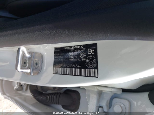 12642697 :رقم المزاد ، W1K5J4HB7SN534544 vin ، 2025 Mercedes-benz Cla 250 4matic مزاد بيع