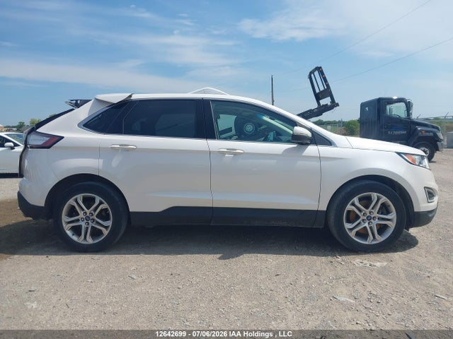 12642699 :رقم المزاد ، 2FMPK4K80HBC23020 vin ، 2017 Ford Edge Titanium مزاد بيع