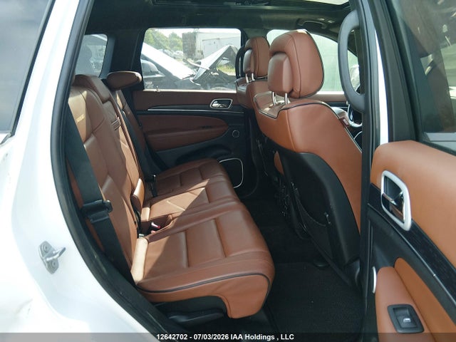 12642702 :رقم المزاد ، 1C4RJFJG0JC289495 vin ، 2018 Jeep Grand Cherokee Summit مزاد بيع