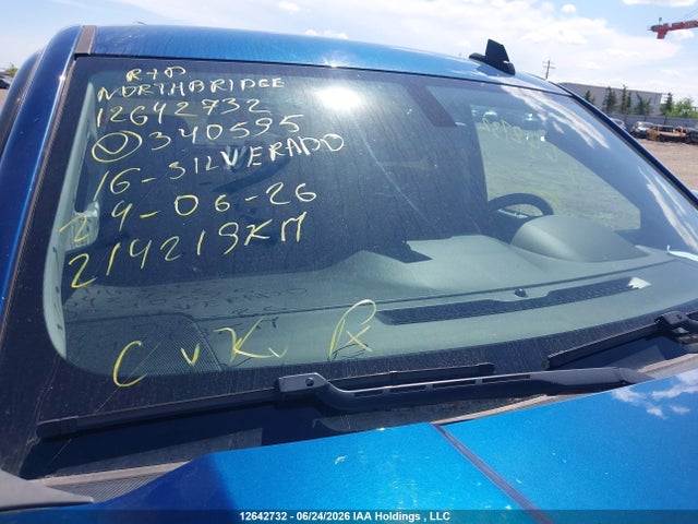 12642732 :رقم المزاد ، 3GCUKREC0GG340595 vin ، 2016 Chevrolet Silverado K1500 Lt مزاد بيع