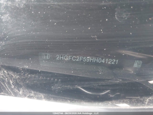 2017 Honda Civic Lx მანქანა იყიდება აუქციონზე, vin: 2HGFC2F59HH041221, აუქციონის ნომერი: 12642744