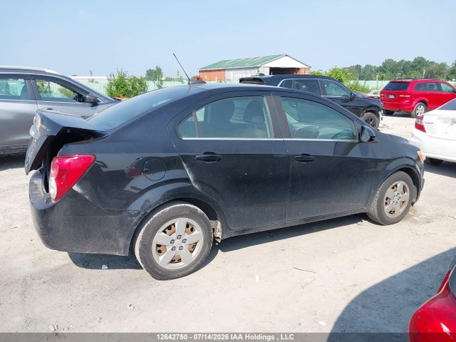 2016 Chevrolet Sonic Lt მანქანა იყიდება აუქციონზე, vin: 1G1JC5SH5G4104801, აუქციონის ნომერი: 12642750