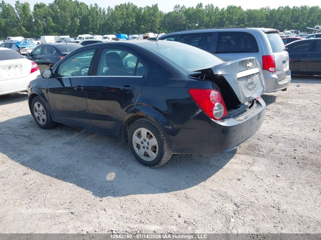 2016 Chevrolet Sonic Lt მანქანა იყიდება აუქციონზე, vin: 1G1JC5SH5G4104801, აუქციონის ნომერი: 12642750