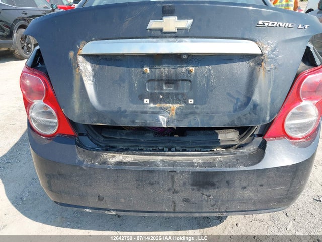 2016 Chevrolet Sonic Lt მანქანა იყიდება აუქციონზე, vin: 1G1JC5SH5G4104801, აუქციონის ნომერი: 12642750