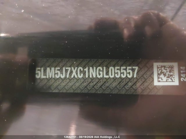 5LM5J7XC1NGL05557 Lincoln Aviator Reserve