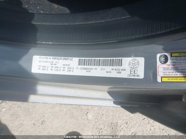 Продажа на аукционе авто 2013 Chrysler 200 Lx, vin: 1C3CCBAB3DN515314, номер лота: 12642759