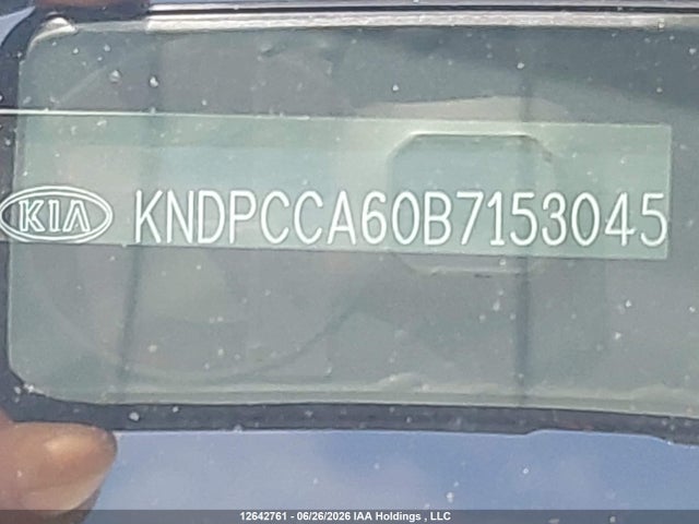 12642761 :رقم المزاد ، KNDPCCA60B7153045 vin ، 2011 Kia Sportage Sx مزاد بيع