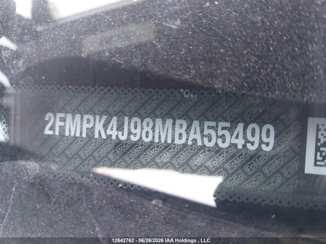 Aukcja sprzedaży 2021 Ford Edge Sel, vin: 2FMPK4J98MBA55499, numer aukcji: 12642762