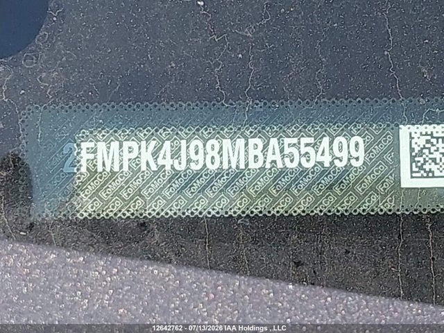 Aukcja sprzedaży 2021 Ford Edge Sel, vin: 2FMPK4J98MBA55499, numer aukcji: 12642762