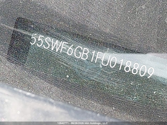 Aukcja sprzedaży 2015 Mercedes-benz C 400 4matic, vin: 55SWF6GB1FU018809, numer aukcji: 12642771